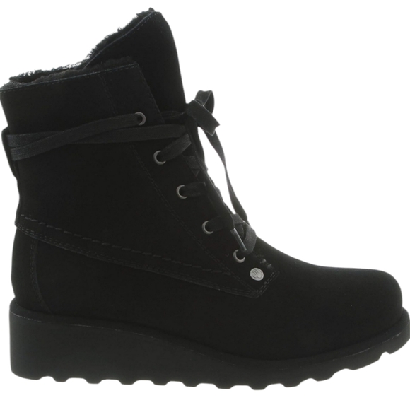 Bearpaw Womens Krista Wide Black Winter & Snow Boots 8.5 Wide , Waterproof - Picture 7 of 11